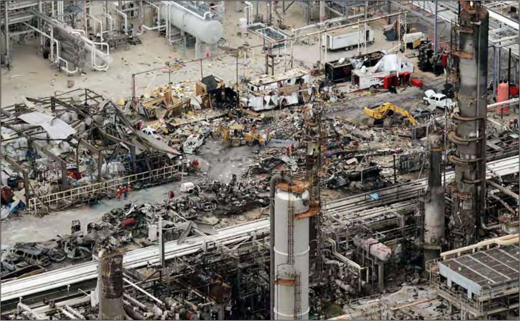 BP Texas City Explosion Aftermath
