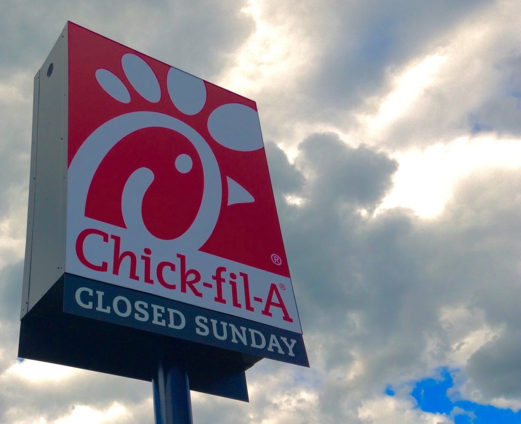 Chick-fil-A Closed Sundays